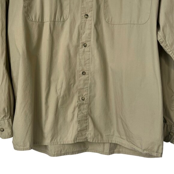 Wrangler Khaki Tan Beige Outdoor Fishing Hunting Work LS Shirt Pocket
Men’s Teen - Picture 4 of 8